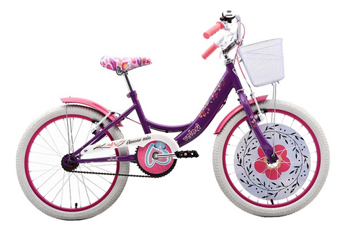 Bicicleta Veloci Amore Mio City Rodada 20 Violeta