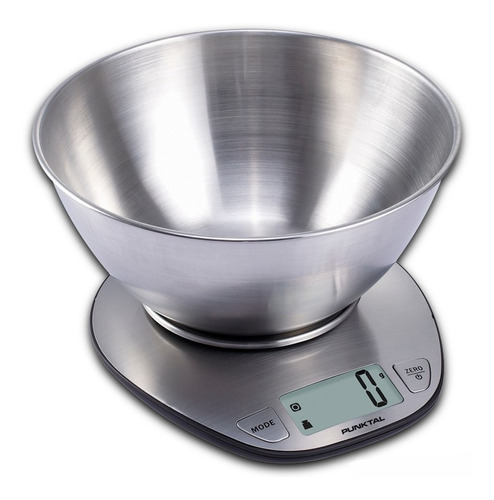 Balanza Digital De Cocina Punktal Pk-09 Inox Bowl Grande 5kg