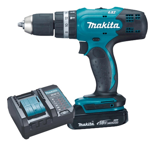 Parafusadeira E Furadeira 18v Com Impacto Makita Dhp453y002