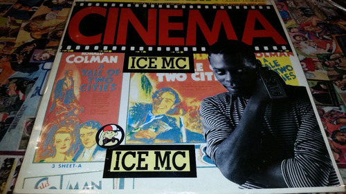Ice Mc Cinema Vinilo Maxi Spain 1990 Excelente