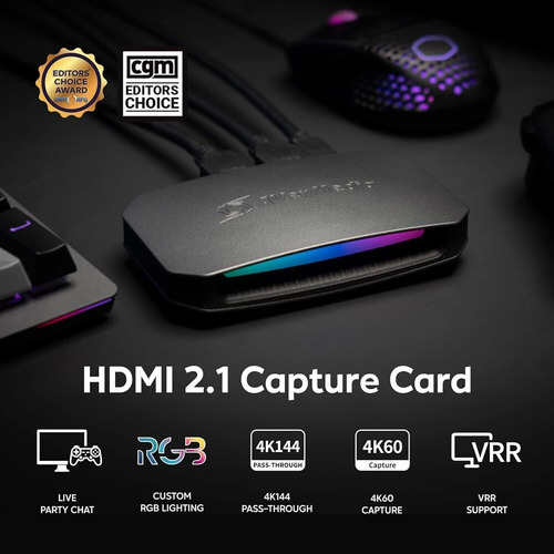 Placa Captura Avermedia Live Gamer Ultra 2.1 Gc553g2 4k144hz (Usado)