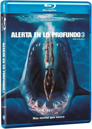 Alerta En Lo Profundo 3 | Blu Ray Película Nuevo 