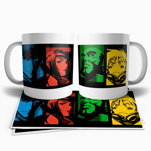 Cowboy Bebop Spike Faye Ed Jet Taza Tu Propio Estilo #1