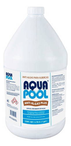 Anti Algas Plus 1 Galón Aqua Pool