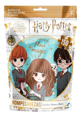 Rompecabezas En Bolsa Foli Para Niños Harry Potter 150 Pzas