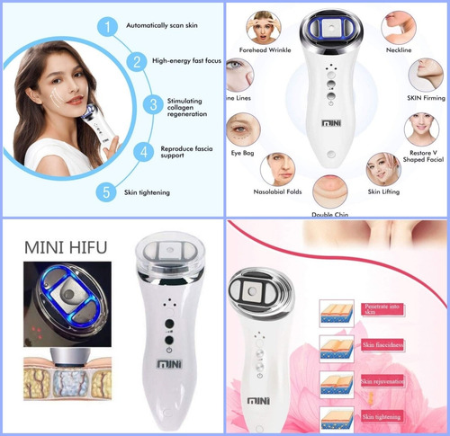 Hifu Radiofrecuencia Led+ Gel Ultrasound H.a + 96 Hilos Seda