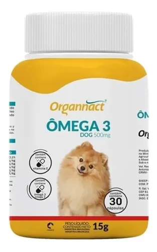 Omega 3 Dog 500mg - Organnact
