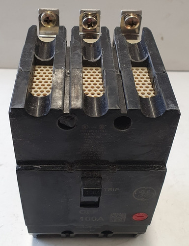 Imagen 3 de 8 de Interruptor Termomagnético General Electric Tey3100
