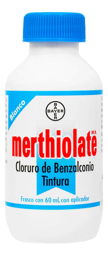Antiséptico Merthiolate Blanco 60 Ml