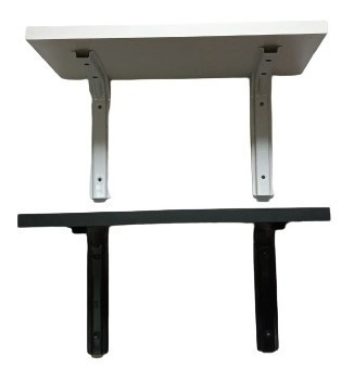 Imagen 4 de 7 de Estante Melamina 70x40 Con Mensulas Soporte