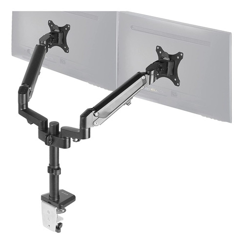 Soporte Vivo De Brazo Para Monitor, De 17-32 In/doble/negro