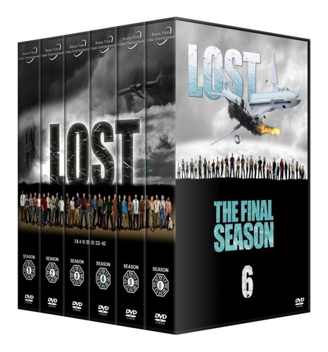 Lost Serie Completa Temporadas 1 2 3 4 5 6 Latino Dvd