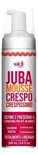 Widi Care Mousse Crespo Crespissimo Juba 200ml
