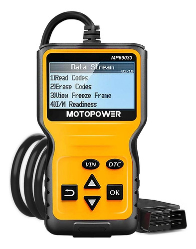 Mp69033 Lector Código Obd2 Escáner Automóvil Fallo Motor Her