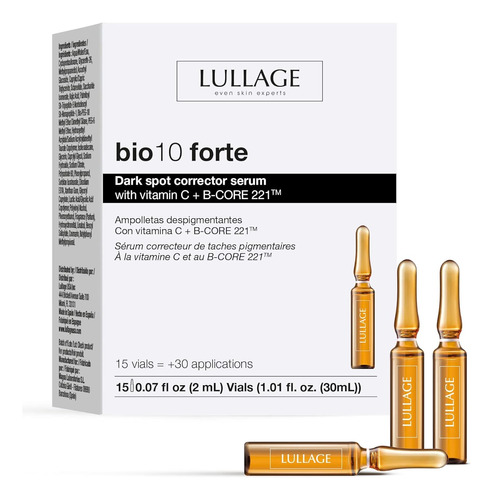 Corrector De Manchas Oscuras Bio10 Forte Con Vitamina C