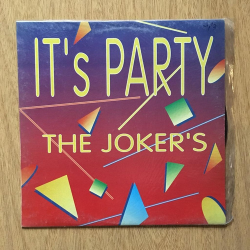 The Joker's  It's Party Vinilo Maxi 12'' España Marcha !!!