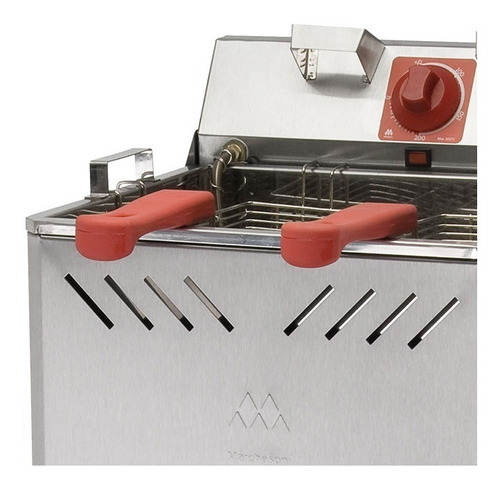 Imagem 4 de 4 de Fritadeira Industrial Elétrica Água E Óleo 18lts 5000w 220v