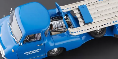 Cmc 1/18 Mercedes Benz Renntransporter 1954 Azul Cmc 1/18 Mercedes Benz Renntransporter 1954 Azul