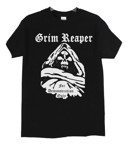 Polera Grim Reaper For Demonstration Only Metal Abominatron