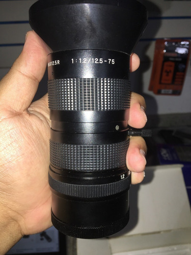Imagen 3 de 6 de Lente Fujinon H6x12.5r 1:1.2/12.5-75