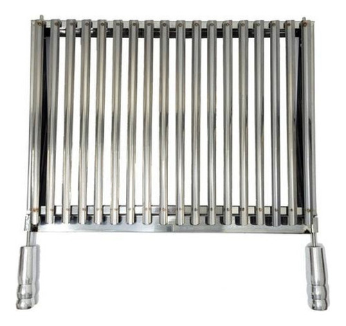 Grelha Churrasco Argentina 40 X 40cm Inox Reforçado Parrilla