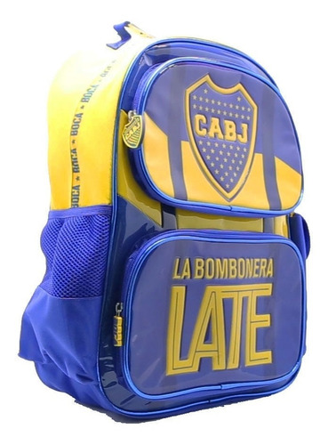 Mochila Espalda Boca La Bombonera 18 P Cresko Sharif Express