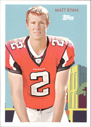 2009 Topps Chicle #85 Matt Ryan Halcones