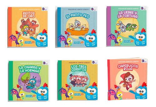 La Gallina Pintadita: Colección De 6 Cuentos Infantiles