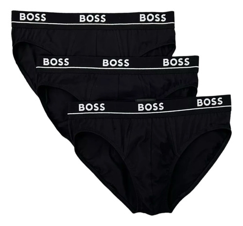 Calzoncillos Hugo Boss 3 Pack Algodon Flexible Original