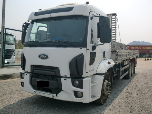 Imagem 2 de 15 de Ford Cargo 2429 6x2 Ano 2013 Carroceria