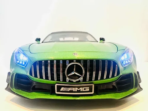 Miniatura Mercedes Benz Amg Gtr Green H Magno Escala 1/18