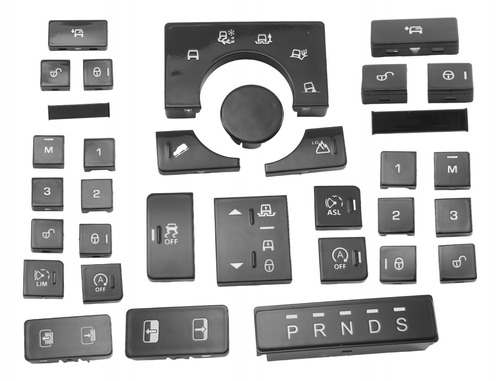 Tapa De Botón De Cambio De Modo Car Terrain Para L405 /sport