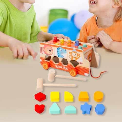 Juguete Montessori Para Bebés, Juguete De Desarrollo