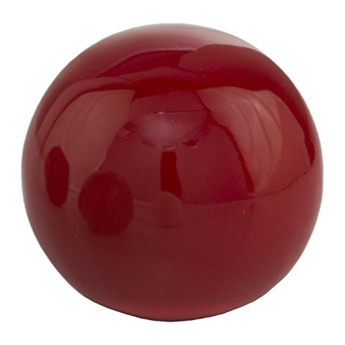 Esfera Bola Roja De 3 'd, De Aluminio,  , Moderna, Rell...