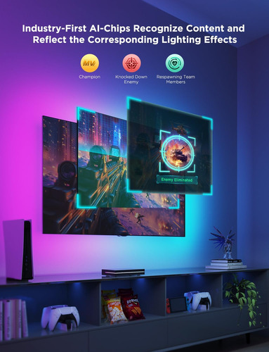 Govee Hdmi 2.1 Sync Box 2, Ai Sync Box With Tv Backlight, Ad