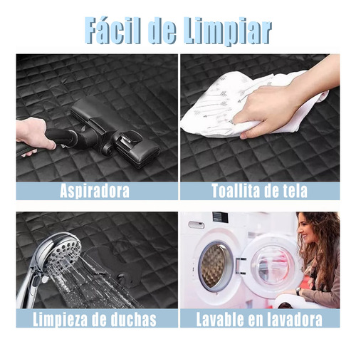 Cubre Cajuela Asientos Mascotas Perro Auto Funda Impermeable