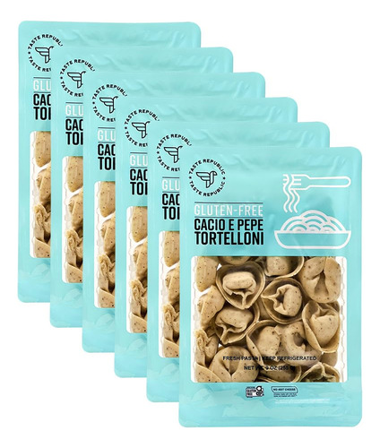 Tortelloni Sin Gluten Cacio E Pepe Pasta Fresca 255 G 6 Unid