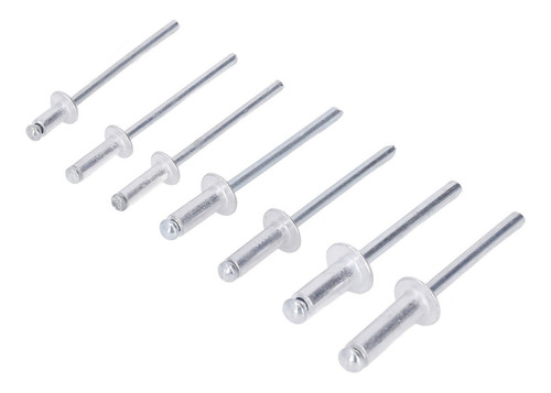Flange Rivet 180pcs Blind Aluminium Alloy 6 Sizes Assortment