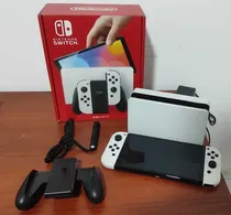 Comprar Consola Nintendo Switch Oled Blanco + Juego + Estuche + Caja