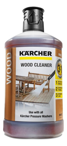 Detergente Kärcher Para Limpieza De Madera 3 En 1 