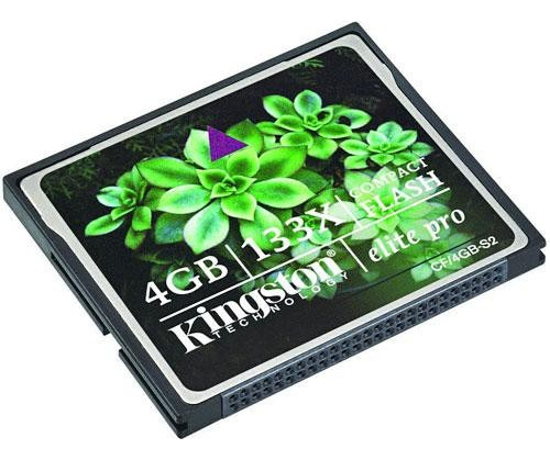 Memoria Compact Flash 4gb Kingston Cf133x