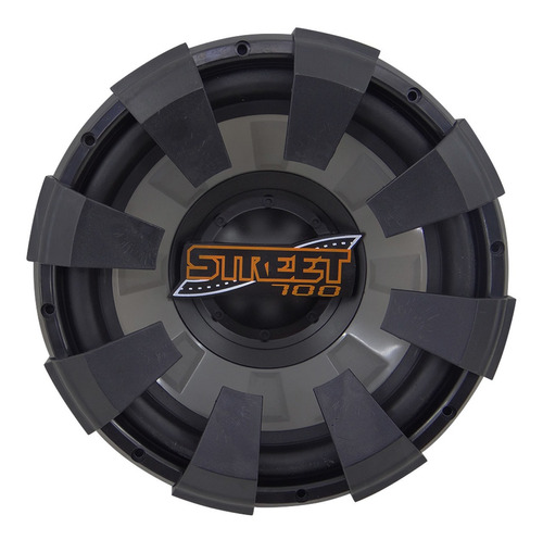 Subwoofer Spyder Street 12 700 175 W Rms Tela Gratis Cinza