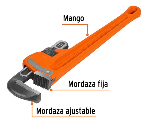 Llave Truper De Tubo Sti-18