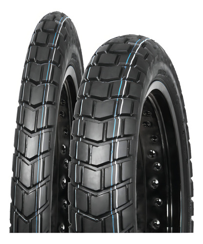 Llantas Vee Rubber 120/90-18 + 90/90-21 Vrm-163 Sin Camara