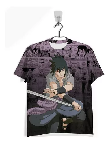 Camisa Anime Naruto Sasuke Sakura Jiraiya Minato Hinata