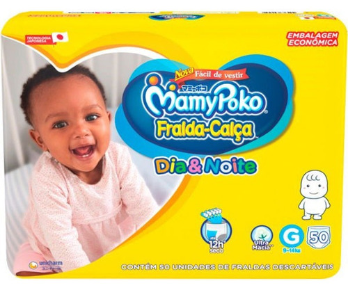 Mamypoko Pants Dia Y Noche G X 50 Unidades