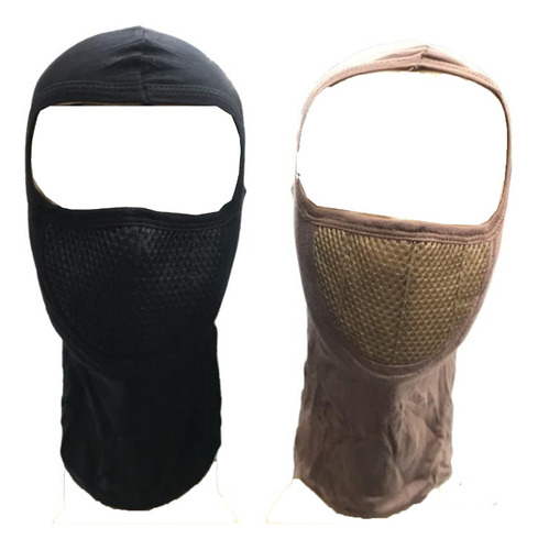 Mascara Balaclava Táctica Militar Moto Con Rejilla