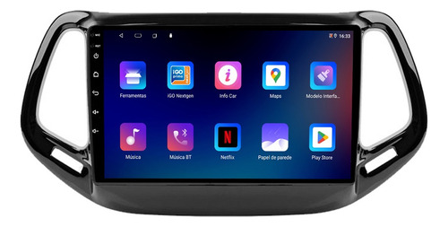 Multimidia Compass 17/21 9p Adak Octacore Carplay 4g 64gb