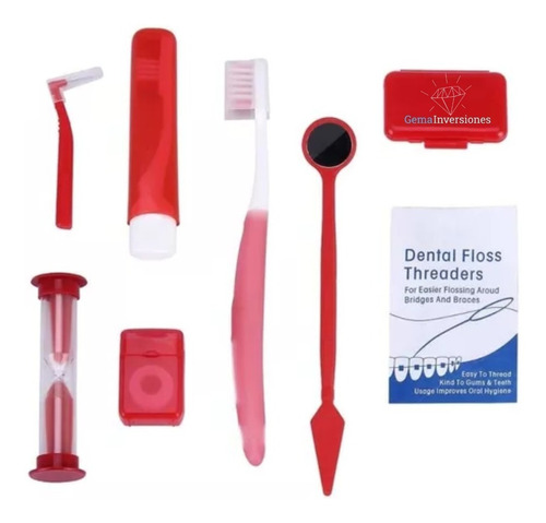 Cepillo Dental Ortodoncia Kit Higiene 