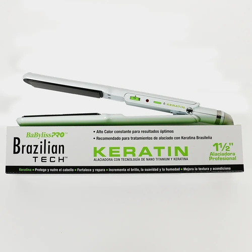 Imagen 8 de 9 de Planchita De Pelo Alisadora Nutricion Keratin Brazilian Jj